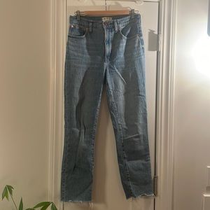 Madewell perfect vintage jeans